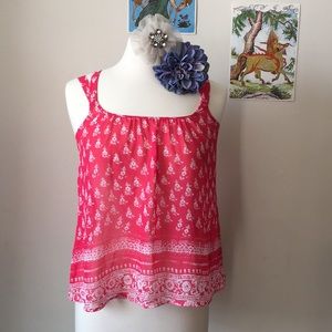 *SOLD* 🌸💕 Express Sheer Strappy Tank Top